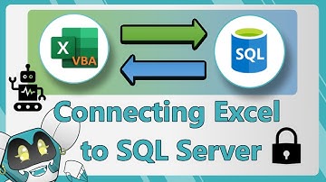 [VBA] Connecting Excel to SQL Server