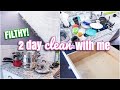 FILTHY HOUSE CLEAN WITH ME 2021 | EXTREME CLEANING MOTIVATION | 2 DAY CLEAN WITH ME | REAL LIFE MESS