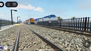 EPIC day railfanning Oceanside in Roblox SoCal Train Simulator (1 mil visits update!)