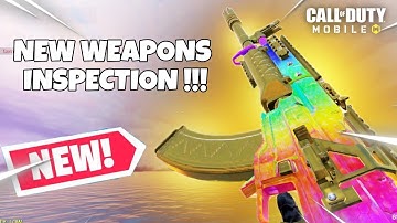 NEW WEAPON INSPECTION Animation In COD MOBILE !!! | Cod Mobile