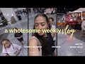 A wholesome weekly vlog | work, staying active, mom life