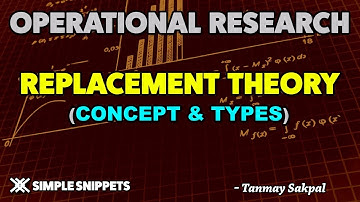 Replacement Theory in Operational Research (Theory)