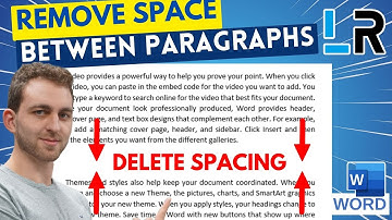 MS Word: Remove space between paragraphs ✅ 1 MINUTE