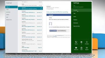 How to setup an account in the Windows® 8 Mail app