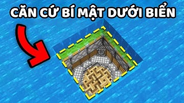 Tôi Đã Xây Dựng CĂN CỨ BÍ MẬT DƯỚI ĐẠI DƯƠNG Trong Minecraft Hardcore!
