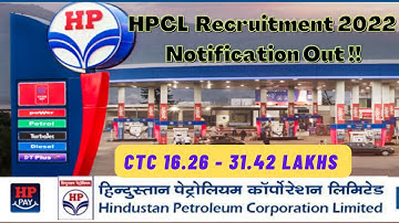 HPCL Recruitment 2022 | Salary, Syllabus, Exam Date, Exam Pattern | Complete information