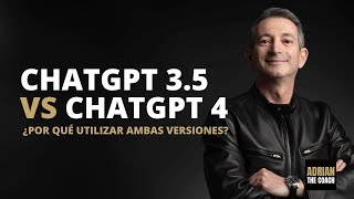 ChatGPT 3.5 VS. ChatGPT 4 ¿Cuál es la mejor opción?