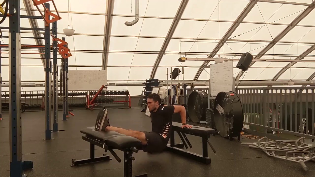 Feet Elevated Bench Tricep Dips Fàs Movement Training YouTube