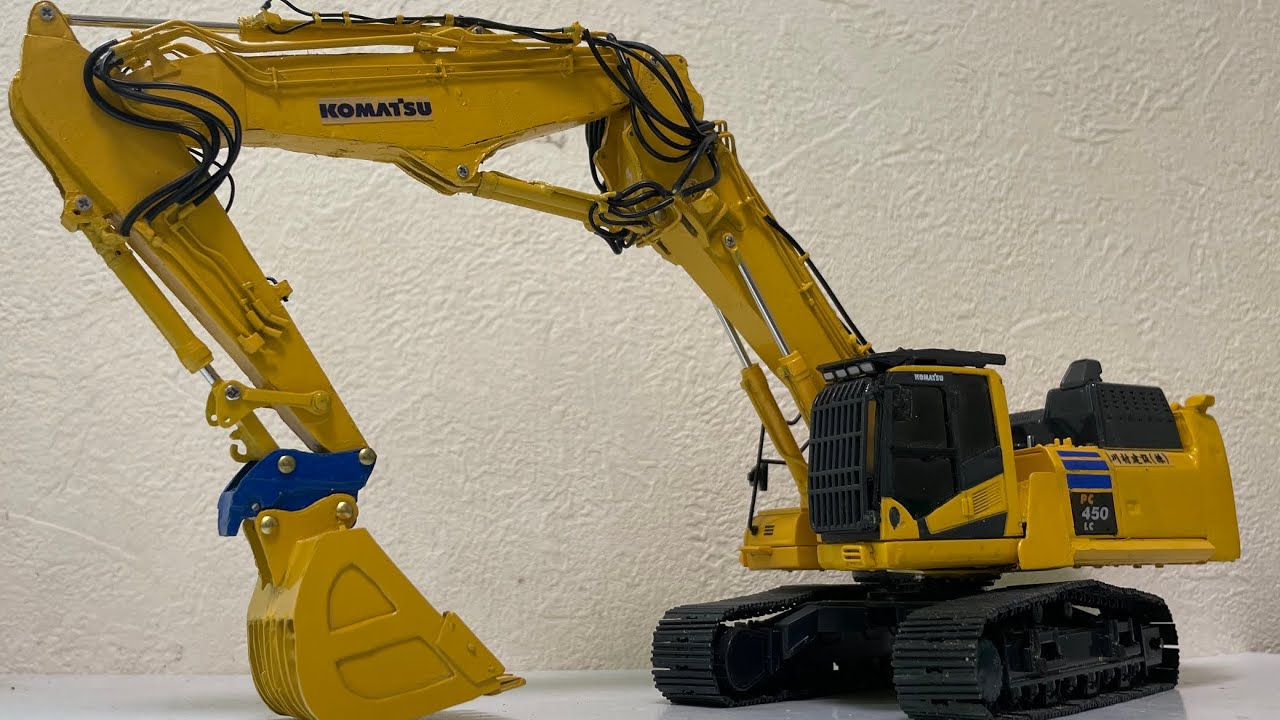 KOMATSU PC450LC-11ツーピースブーム1/50#KOMATSU#解体機#重機