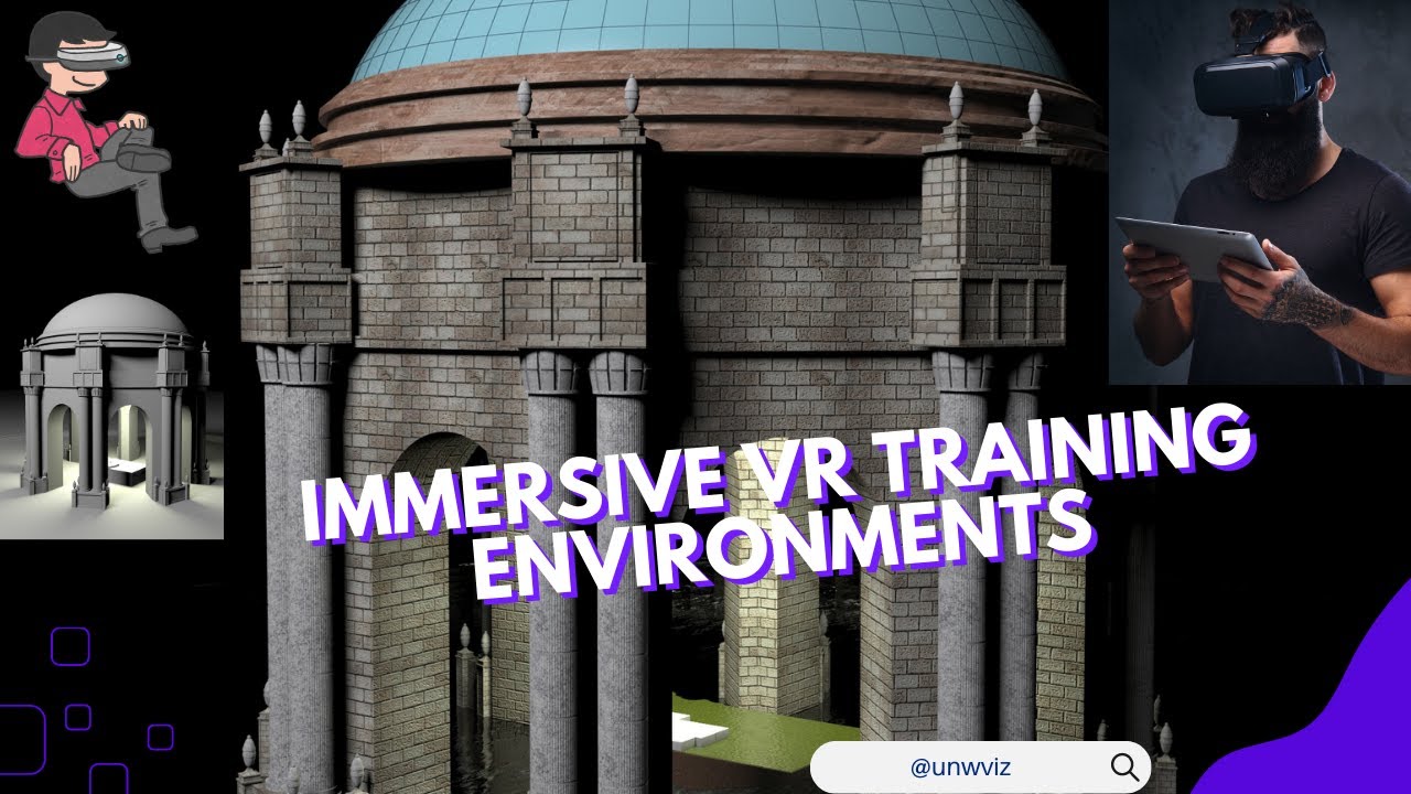Immersive 3D Environment for Virtual Reality Training - A U&W Viz Showcase |Virtual Reality training