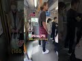 Tall people on trains in japan  tallgirl tallwomen tall