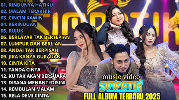IRWAN SIMPATIK MUSIC FULL ALBUM TERBARU 2025 || RINDUNYA HATIKU, MALAM TERAKHIR , CINCIN KAWIN