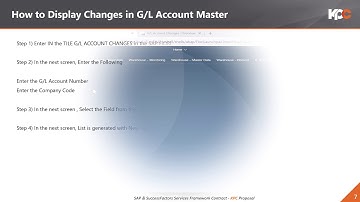 GU SAP FIORI GL Account in SAP Tutorial Create, Display, Block & Delete GL Account