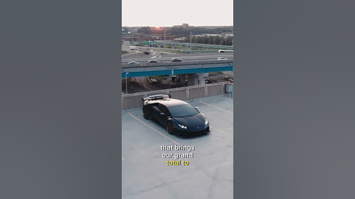Monthly Cost of Ownership Lamborghini Huracan
