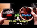 Noctua NH-U14S vs Wraith Prism! CPU Cooler Testing | T3 018