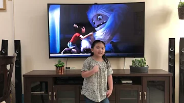 Little girl singing Beautiful Life by Bebe Rexha - Abominable Soundtrack