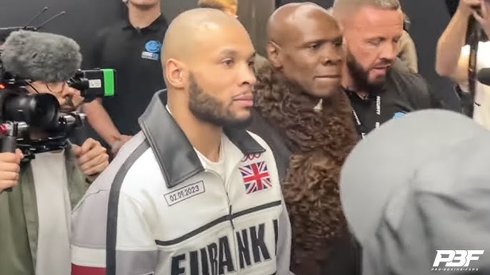 WOW!!! CHRIS EUBANK SR ARRIVES WITH CHRIS EUBANK JR TO CONOR BENN FIGHT -  YouTube