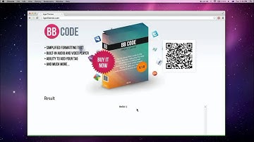 BBcode Editor + Parser PHP - ligerthemes.com