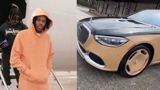 Lil Baby Stunts In Limited Edition Electric Maybach By Virgil Abloh –