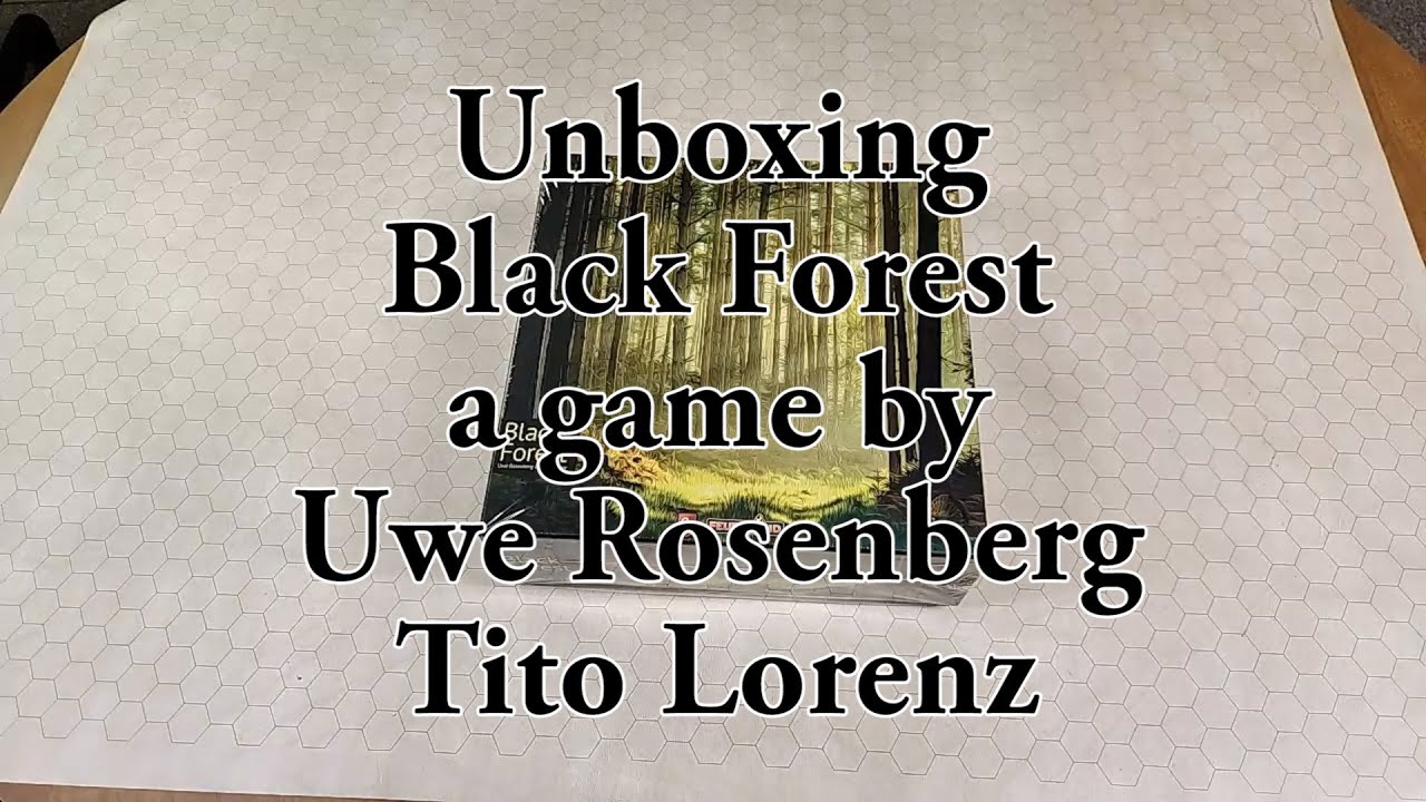 Black Forest Unboxing