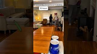 Hardest Trick Shot Challenge 🤔 #trickshots #satisfying #shorts