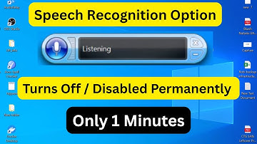How to Turn Off or Disable Speech Recognition Permanently in Windows 10, 11 & Windows Server