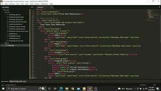 MEMBUAT CRUD SEDERHANA MENGGUNAKAN BOOTSTRAP 4 (PHP & MYSQL) || UAS FINAL PEMROGRAMAN WEB A4