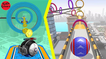 GOING BALLS vs ACTION BALLS - All Levels Gameplay Android iOS #107 | SpeedRun Gameplay