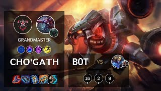 Cho'Gath Bot vs Ezreal - EUW Grandmaster Patch 10.22