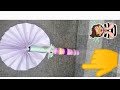 How to make easy paper fan craft by anamta