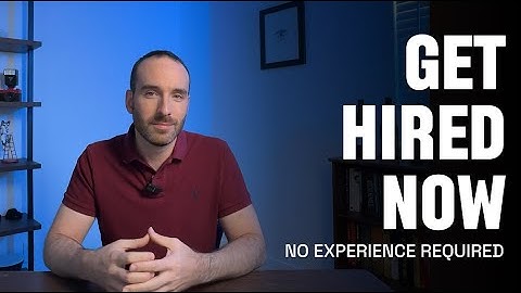 Geen ervaring? Hoe word je snel aangenomen als server?