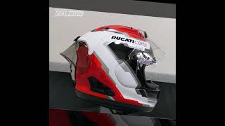 ARAI RX7X CORSAIR X DUCATI CORSE V5 HELMET - YouTube