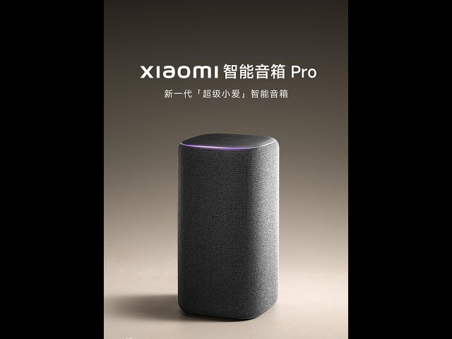 Xiaomi Smart Speaker Pro - YouTube