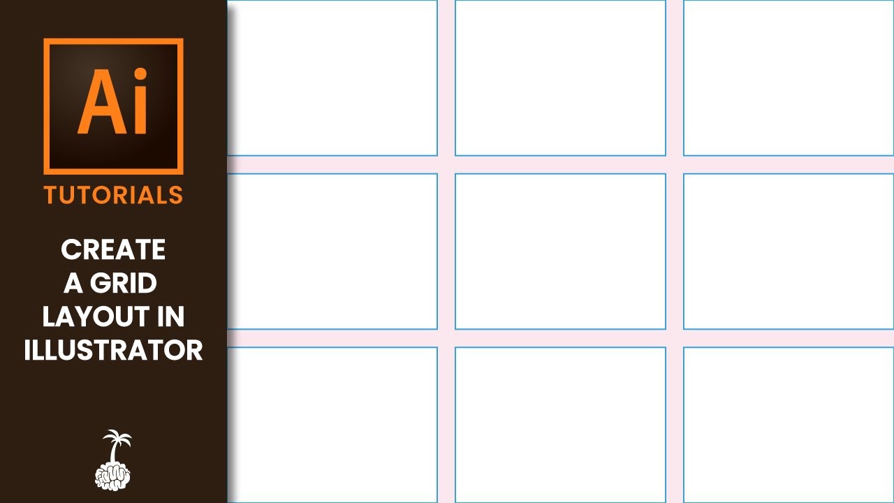 Create a Grid Layout in Adobe Illustrator 