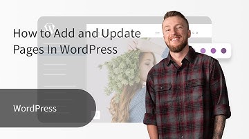 How to Add and Update Pages In WordPress