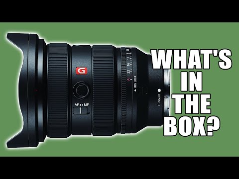 What’s in the Box? Sony FE 16-35mm F2.8 GM II Lens