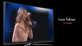 Lara Fabian - Je t'aime (sub.Ro.)