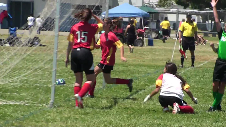 Kelsey scores off a corner kick