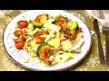 Салат с креветками и авокадо/простые рецепты от Здорово и вкусно с Дианой # 106