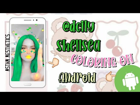 Trending Dcily Shellsea Coloring Tutorial On Android For Tiktok Fanpage | Astha Aesthetics