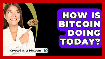 How Is Bitcoin Doing Today? - CryptoBasics360.com