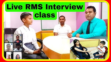 Rashtriya Military school Interview | LIVE #RMS Interview l Interview Guide