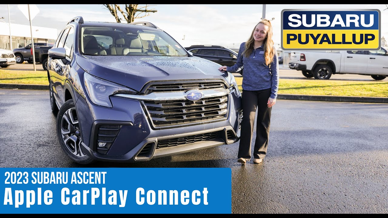 2023 Subaru Ascent l Apple CarPlay Connection YouTube