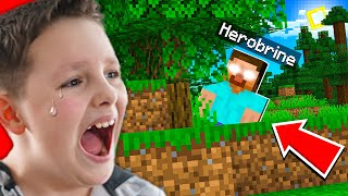 Minecraft, ali sam Rasplakao Mlađeg Brata! *Ludi Prank*