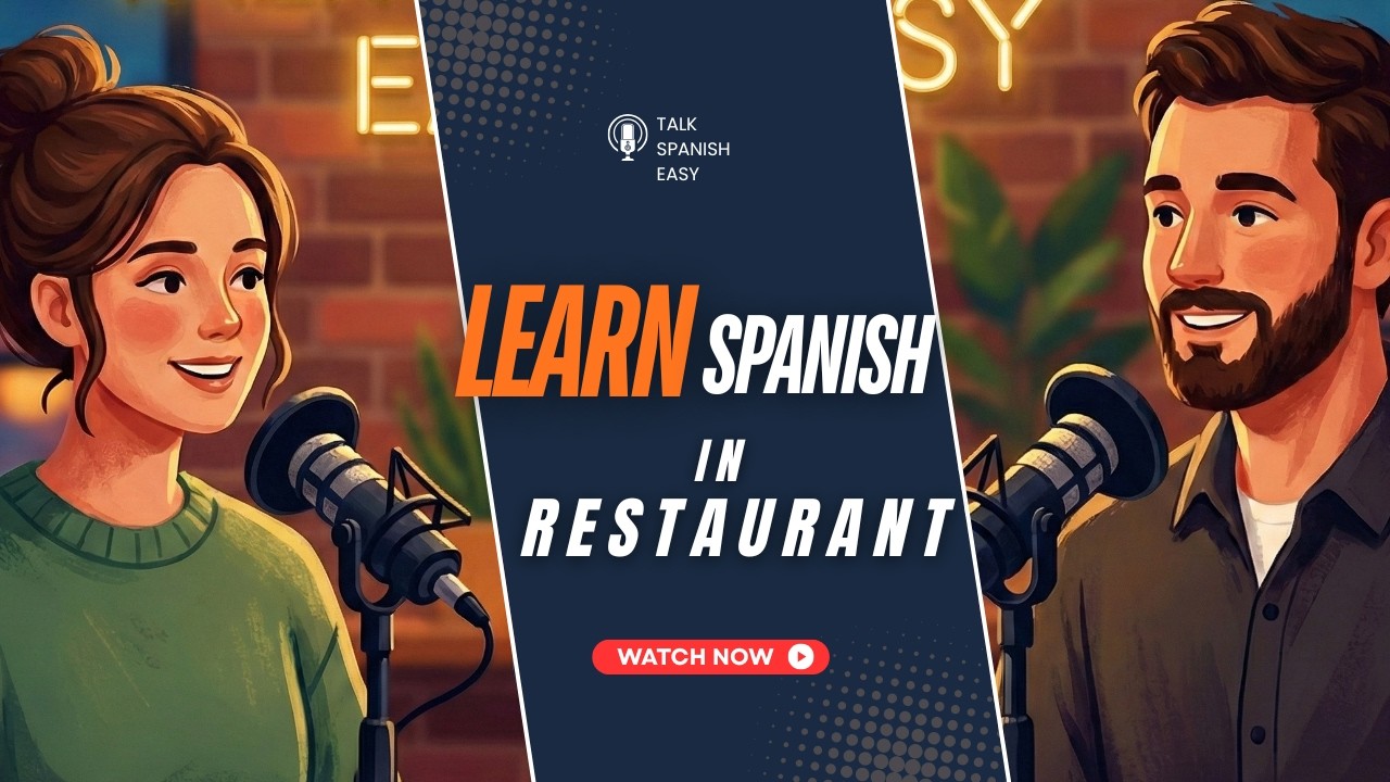 Easy Spanish for Travelers | Restaurant Phrases You Need to Know (A1-A2)