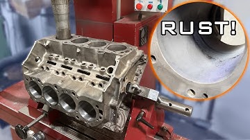 This 396 Big Block Chevy Sat For Years With Water In The Cylinders...