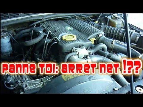 Arret net moteur en roulant, panne Tdi Land Rover