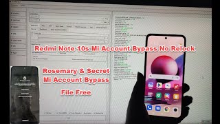 Redmi Note 10s Mi Account Bypass No Relock By EFT Pro