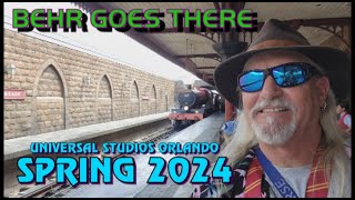 Universal Studios Orlando  Spring 2024  (part 1) in 4K