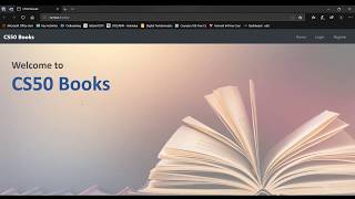 CS50W Book Review Website - Flask, Python, SQL, Postgres